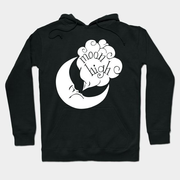 Moon High Hoodie by AliceMoon